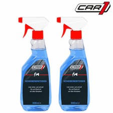 2x CAR1 Scheibenenteiser Scheiben Enteiser Enteiserspray Sprühenteiser 500ml