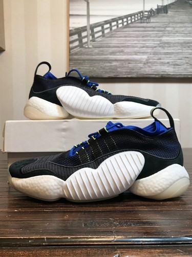 Adidas Crazy BYW II Originals Shoes BD7998 Black/Blue/White Mens Size 5 |  eBay