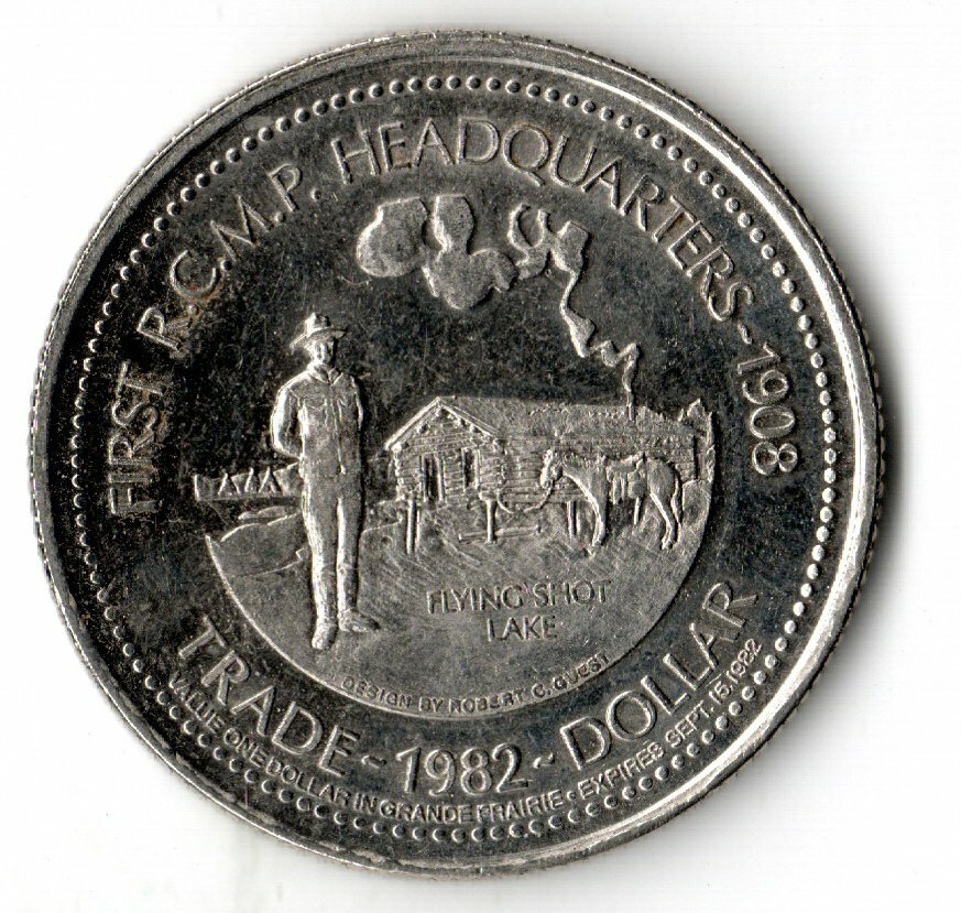 Trade Dollar 1982 Grande Prairie Alberta Canada | eBay