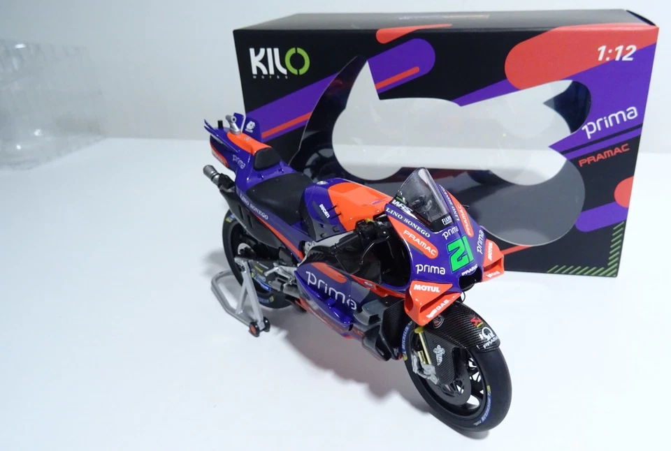 Ducati GP24 Franco Morbidelli #21 Prima Pramac Racing Kilo Works 1/12 - Immagine 2 di 4