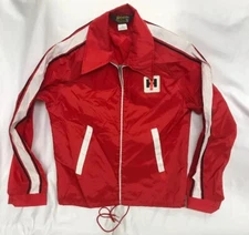 VTG IH International Harvester Swingster Windbreaker Jacket Sz Small *Irregular*