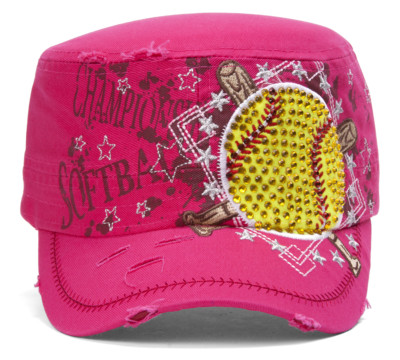 TopHeadwear Distressed Cadet Cap - Vintage Style Cotton Hat With Adjustable Strap, One Size Fits Most - View #11