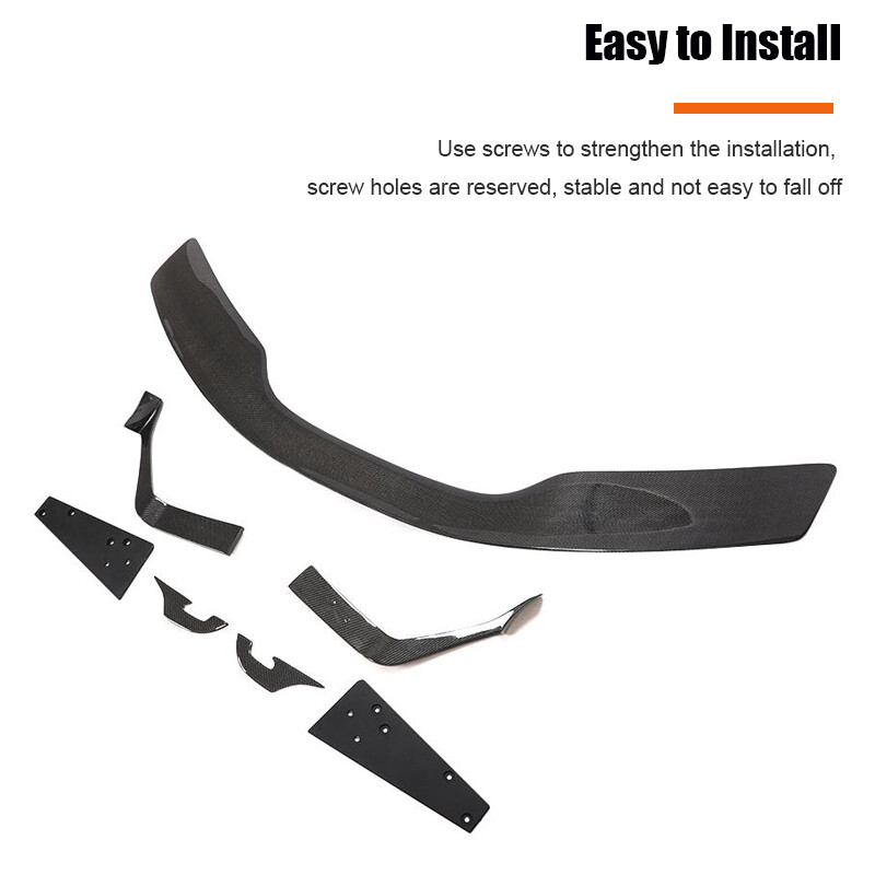 For McLaren 540C 570S 570GT 2015-19 Rear Trunk Spoiler GT Wing REAL CARBON FIBER