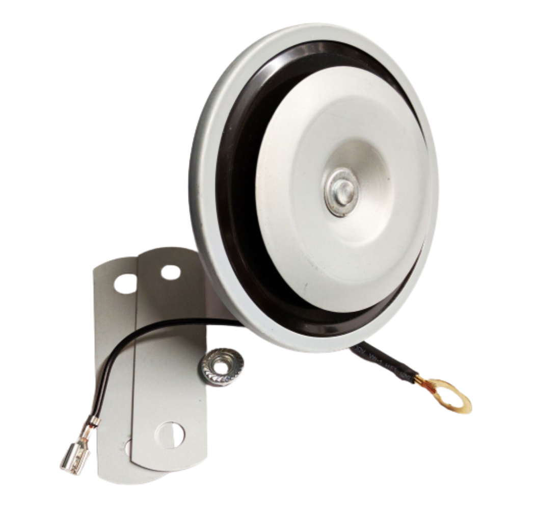 12V High Tone Disc Horn – 110dB Twin Spade – For Car, Bike, Van, Boat, Lorry