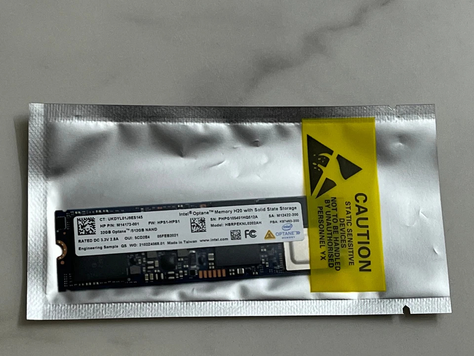 Intel Optane Memory H20 HBRPEKNL0202AH 512GB M.2 2280 NVME SSD 512GB + 32GB NAND - Image 4 of 4