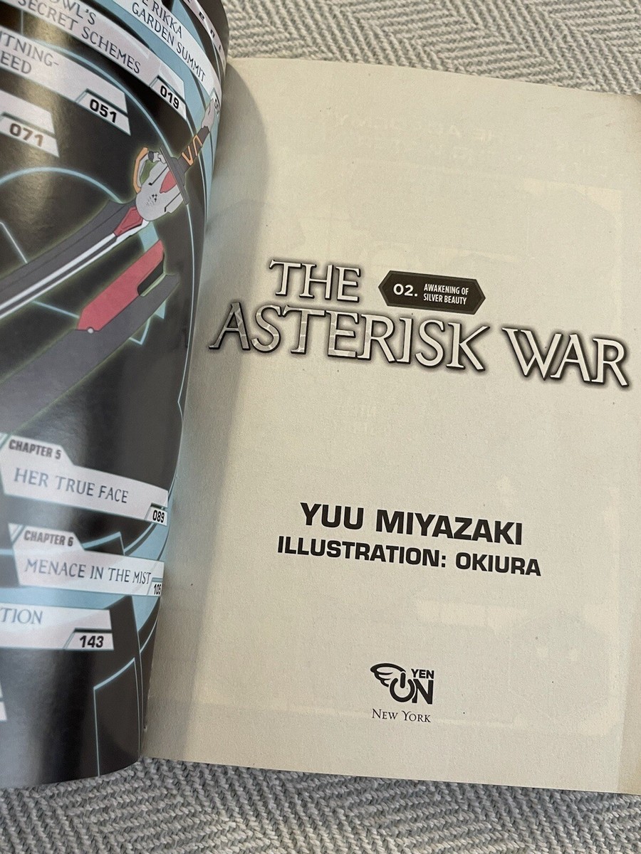 古代の喚起 2個セット The Asterisk War, Vol. 2 (light novel): Awakening of Silver