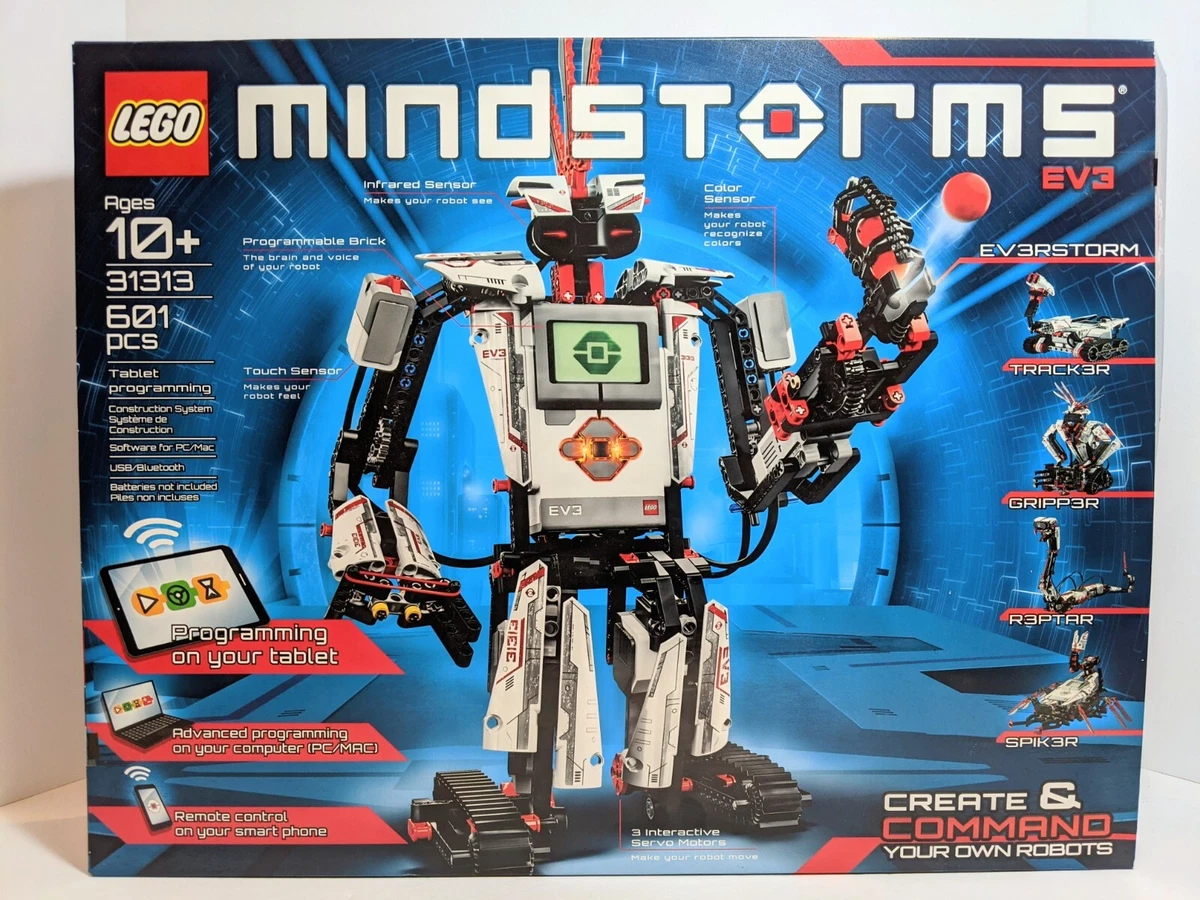 LEGO Mindstorms EV3 Robot Kit 31313 Building Learning Programming OPEN BOX