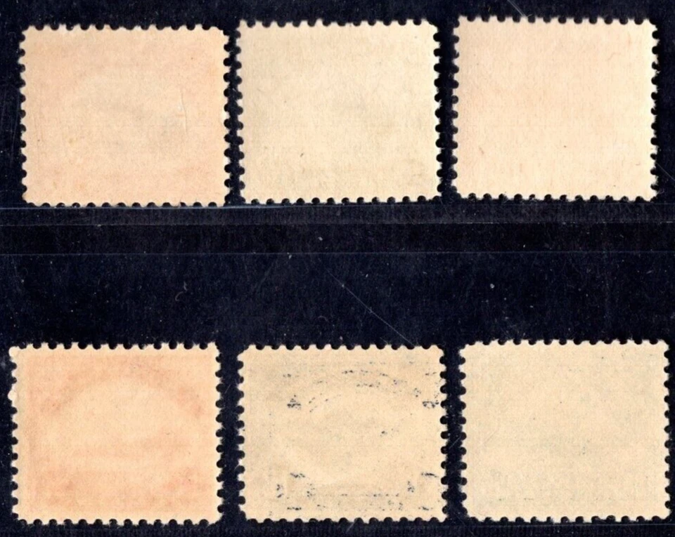 US 1918 FIRST AIR MAILS SCOTT #C1-C6 24c PLANE VARIETY SHIFT ON FRAME - Image 2 of 2