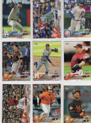 2018 Topps Opening Day Baseball Card Part Set 167 Card+ 66 Inserts  POSEY ICHIRO