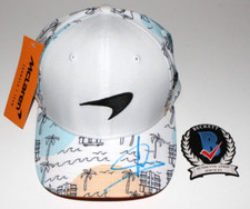 LANDO NORRIS SIGNED MCLAREN RACING FORMULA 1 2024 F1 MIAMI GP HAT BECKETT COA P1 LANDO NORRIS SIGNED MCLAREN RACING FORMULA 1 2024 F1 MIAMI GP HAT BECKETT COA P1
