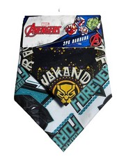 Marvel Avengers 2 pack Bandana 17.5  x 17.5  Wakanda Forever Black Panther New