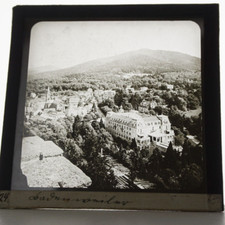 badenweiler Römerbad Fotoplatte Um 1920-1930 Glas Positiv Glas Dia 8,5 cm