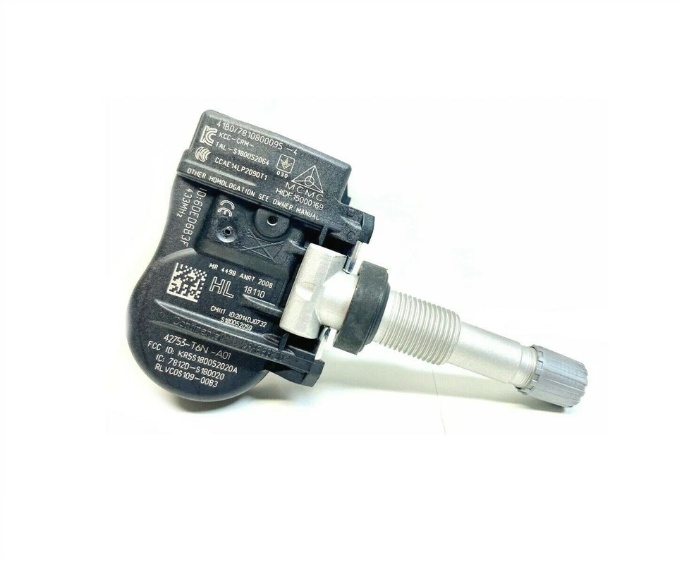 Sensores de presión de neumáticos Honda TPMS 42753-T6N-A01 433 MHz Odyssey Ridgeline Acura Foto 4 de 4