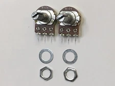 B100K 100K OHM Linear Taper Rotary Potentiometer 2 Pcs