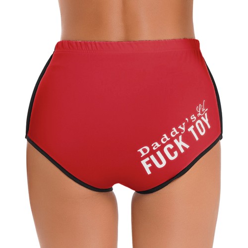 Women Letter Print Yoga Shorts Gym Workout Booty Dance Hot Pants Sports Bottoms - 第 38/46 張圖片
