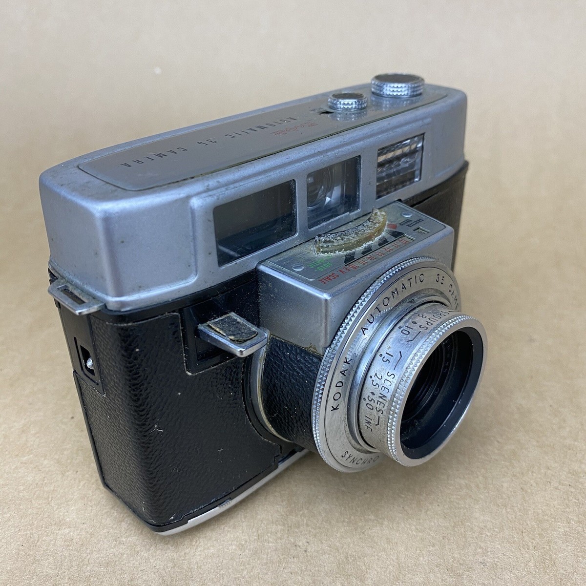 Kodak Automatic 35 1959 Vintage 35mm Film Camera W/ Ektanar 44mm