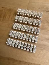 Molex 39100-1810 Barrier Terminal Strip Pitch 8mm 20A 600V 22-12AWG Lot of 5