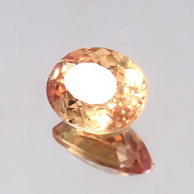 Natürlich Ceylon Padparadscha Saphir Oval Schliff Lose Edelstein 12x9 MM