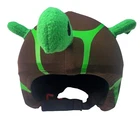 COOLCASC TURTLE / TORTOISE SKI BOARDING HELMET COVER COOL CASC SHOW TIME 056