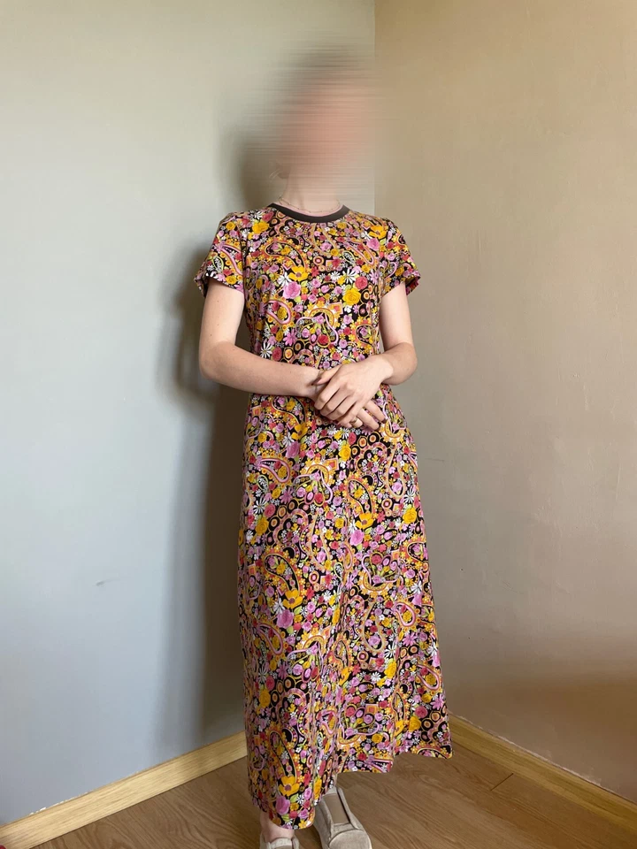 Robe t-shirt femme en coton à motif floral La Double J. - taille L - Photo 3/4