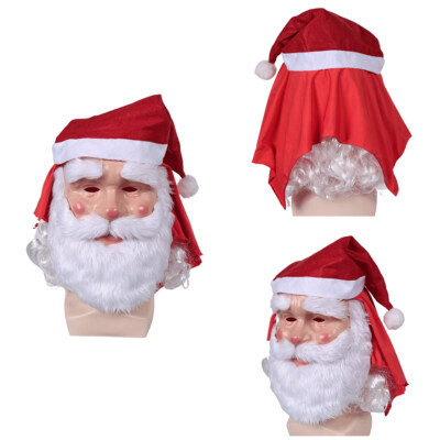 Terrifier 3 Art the Clown Joker Horror Mask With Santa Face Halloween Accessorie