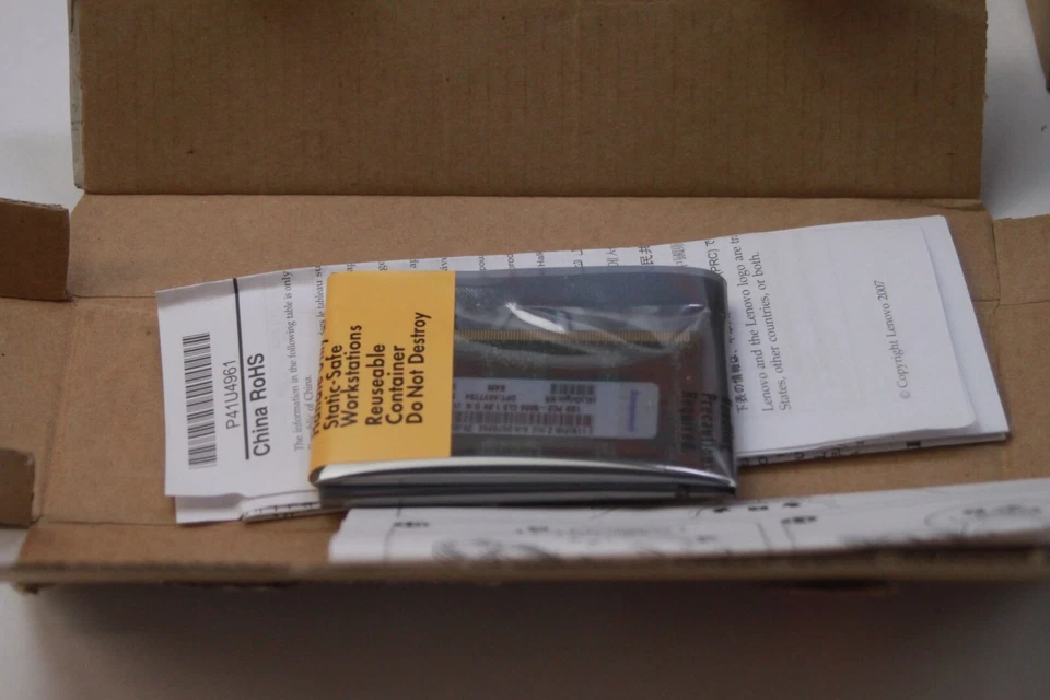 Lot of 70 Lenovo 40Y7734 - 3000 1GB 2Rx8 PC2-5300S DDR2-667 SDRAM New - Image 3 of 3