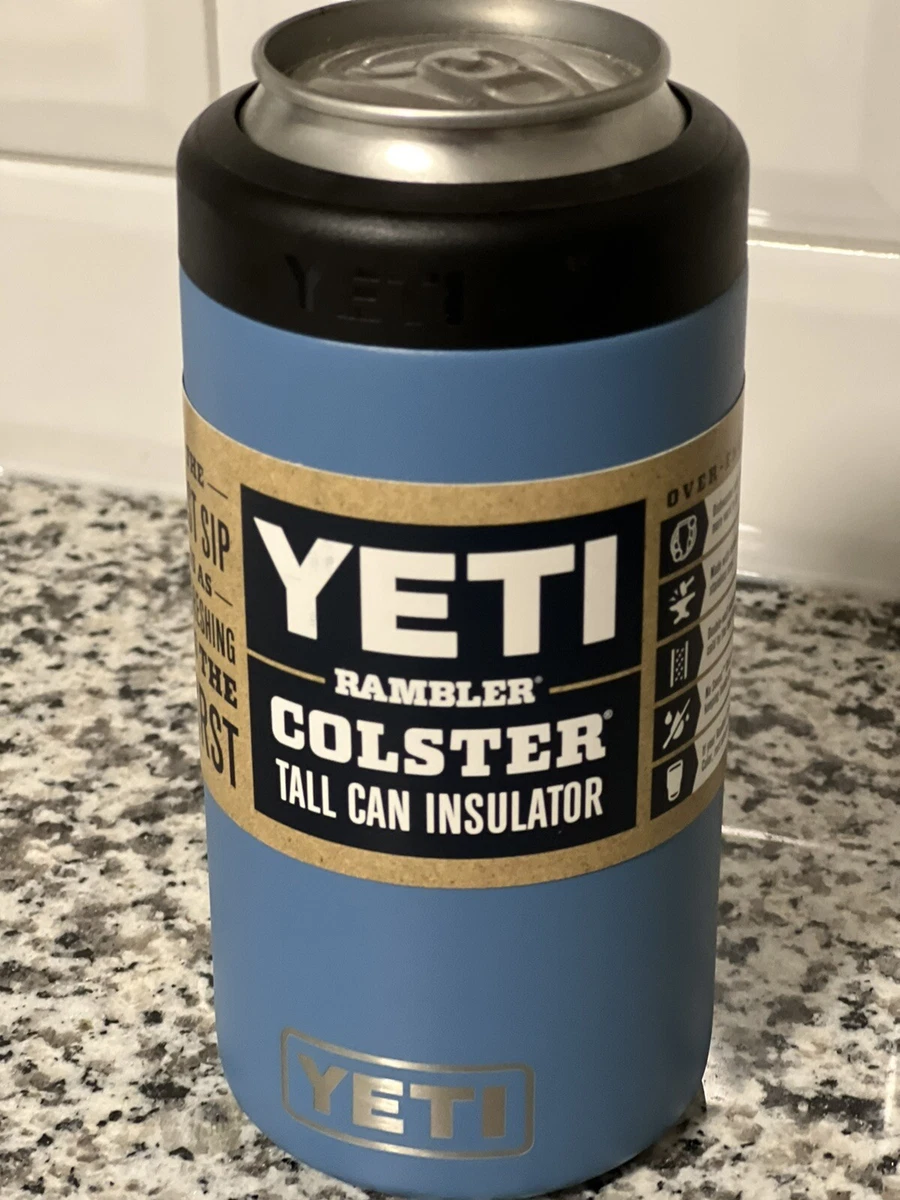 NEW YETI Rambler 16 oz Colster Tall Can Insulator Pacific Blue