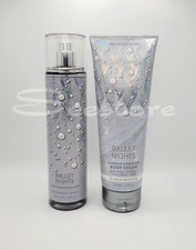 Bath  Body Works Ballet Nights Body Mist  Body Cream 8 fl oz New Set of 2