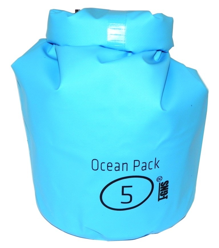 Mochila Impermeable Océan Pack Kayak Viaje Con Bolsa 5 Litros Estanca Deporte