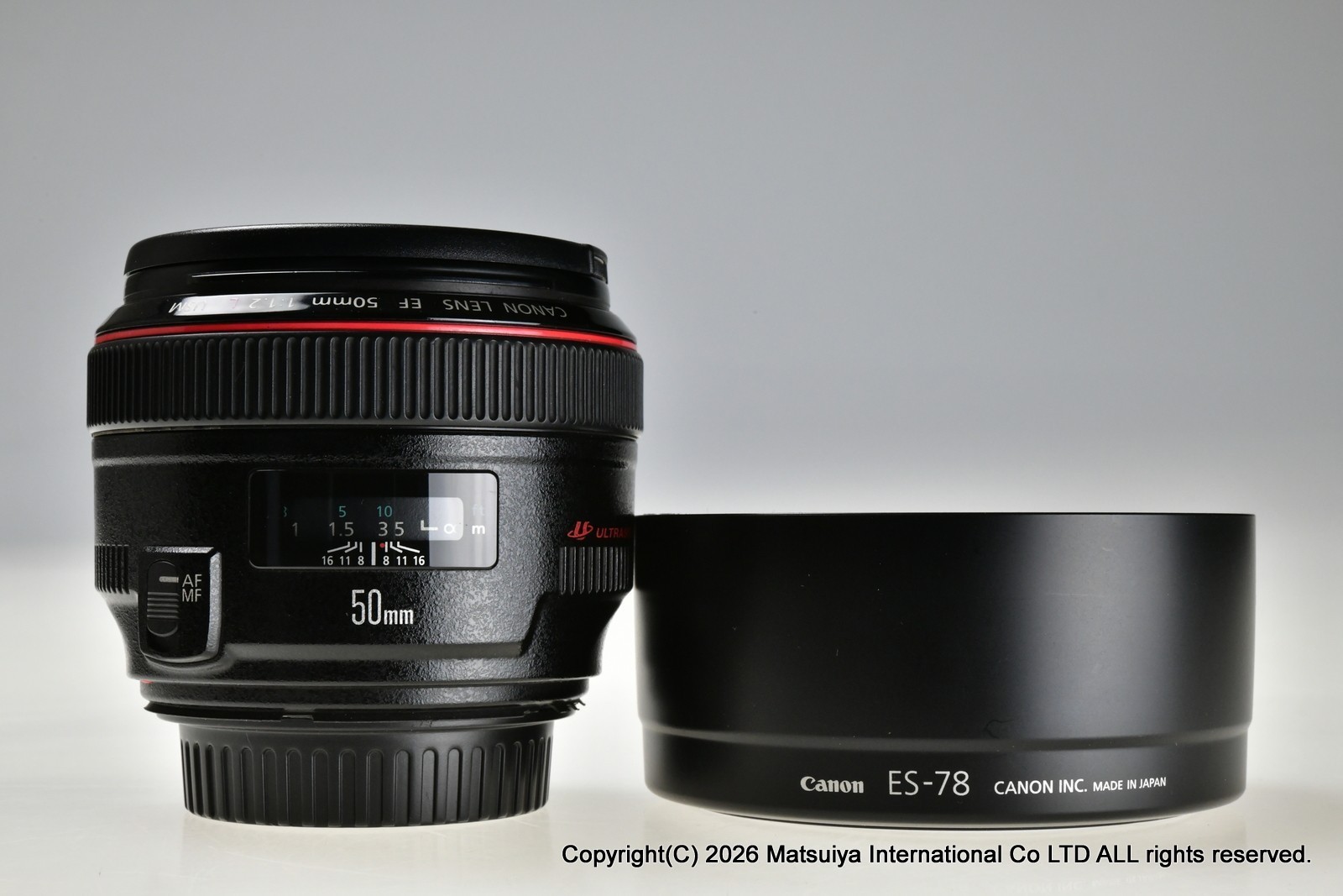 Canon EF 50mm F/1.2 L USM Eccellente