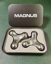 Magnus Slider Titanium - "Atom" Fidget Slider