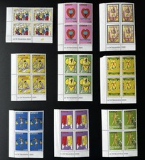 Ghana 2005 / 2006 Mi. 3769 - 3778 bloc 4 daté Lutte SIDA AIDS Tuberculose TB