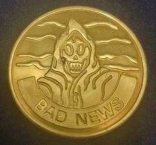 Die-Struck TRUE RARE Mondo Metal Bad News + Hammer Earlier Mold Slammer Whammers