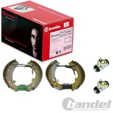 BREMBO BREMSBACKEN VORMONTIERT HINTERACHSE PASSEND FÜR CITROËN JUMPER FIAT