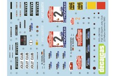 DCL-DEC0271/24 Fiat 131 Abarth (Fuat Rally) #1 1000 Lakes Rally 1980 M. Alen