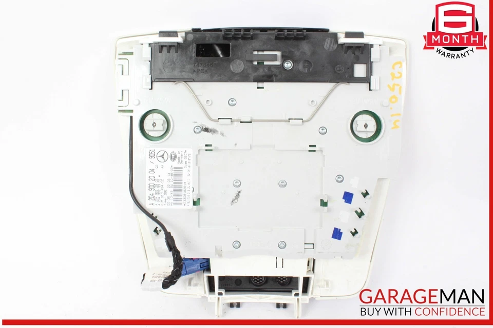 08-14 梅赛德斯 W204 C250 CGI C63 AMG 头顶圆顶灯 2049002004 原始设备制造商 — 第 4/4 张图片