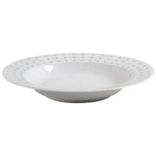 Studio Nova Avenue Blue Rimmed Soup Bowl 4023108