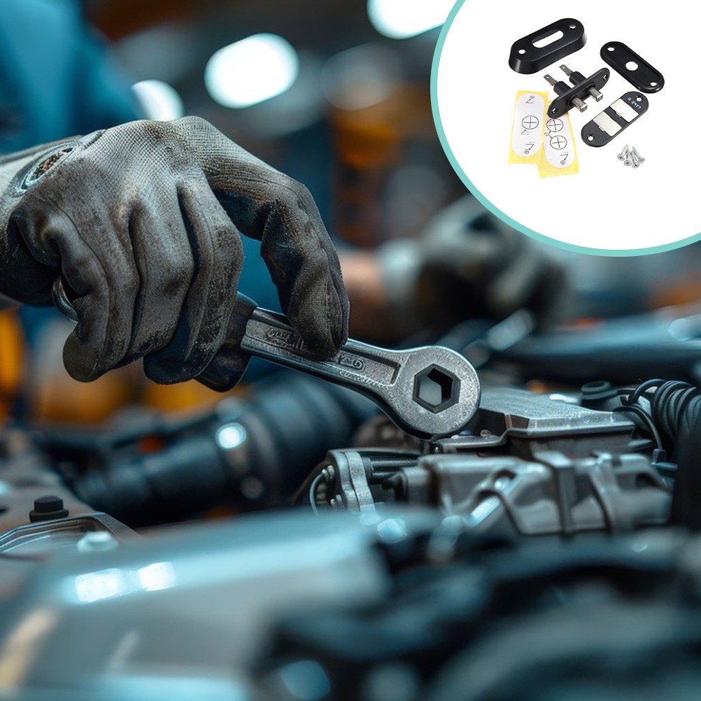 car central locking system Black Sliding Door for Car Van Alarm thumbnail 5