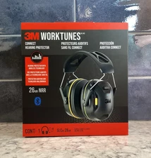3M WorkTunes Connect Wireless Hearing Protection with Bluetooth  90570-DC  NEW