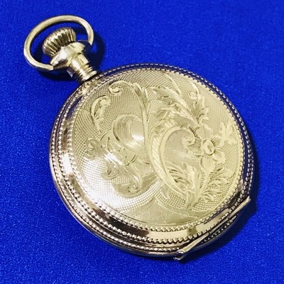 Antique 1906 Elgin Illinois Fancy Dial ￼Pocket Watch size 0s 15j