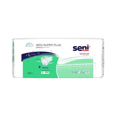 Seni Incontinence Brief Breathable / Overnight S-LA25-BP1 Severe 25 Ct