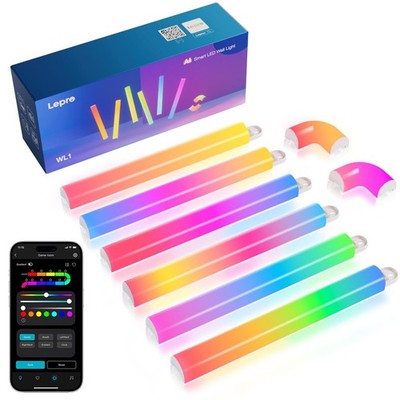 Lepro WL1 AI Smart RGB Wall Lights for Christmas Decorations, LLM AI Generate...