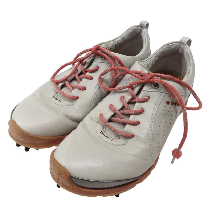 Ecco Biom G2 Gray Womens Golf Shoes Size 36 US 6 Used Condition
