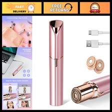 Painless Facial Hair Remover for Women - Portable Electric Shaver  Epilator, Mi
