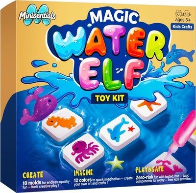 Water Elf Kit - Crafts Kit for - Water Pets with Aquarium Bottle - Make Your ...