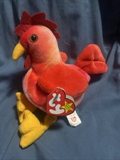 Ty Beanie Babies Strut the Rooster March 8, 1996