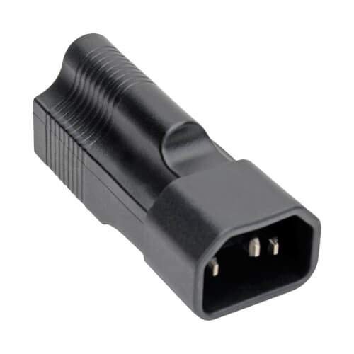 (nema 5-15r To C14 Adapter), 10a, 125v, Black (p00