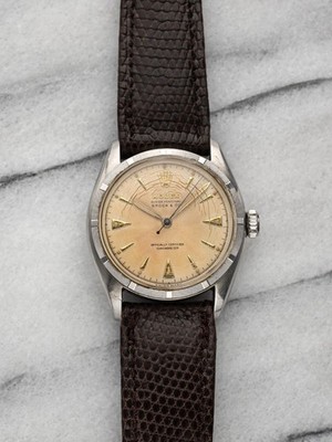 Vintage OP Ref 6085 Brock & Co Cream Dial Automatic 34mm Major Harold Collins
