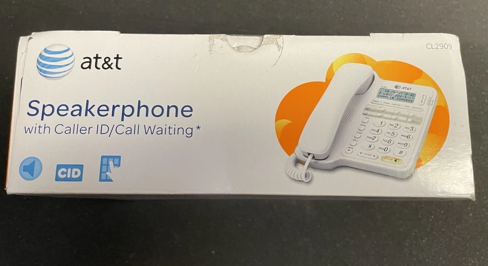 Телефон AT&T 2909 - белый - Изображение 3 из 4