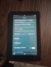 Amazon Kindle Fire D01400 6.2 gb 7in Black 1st Gen Loose Charge Port 